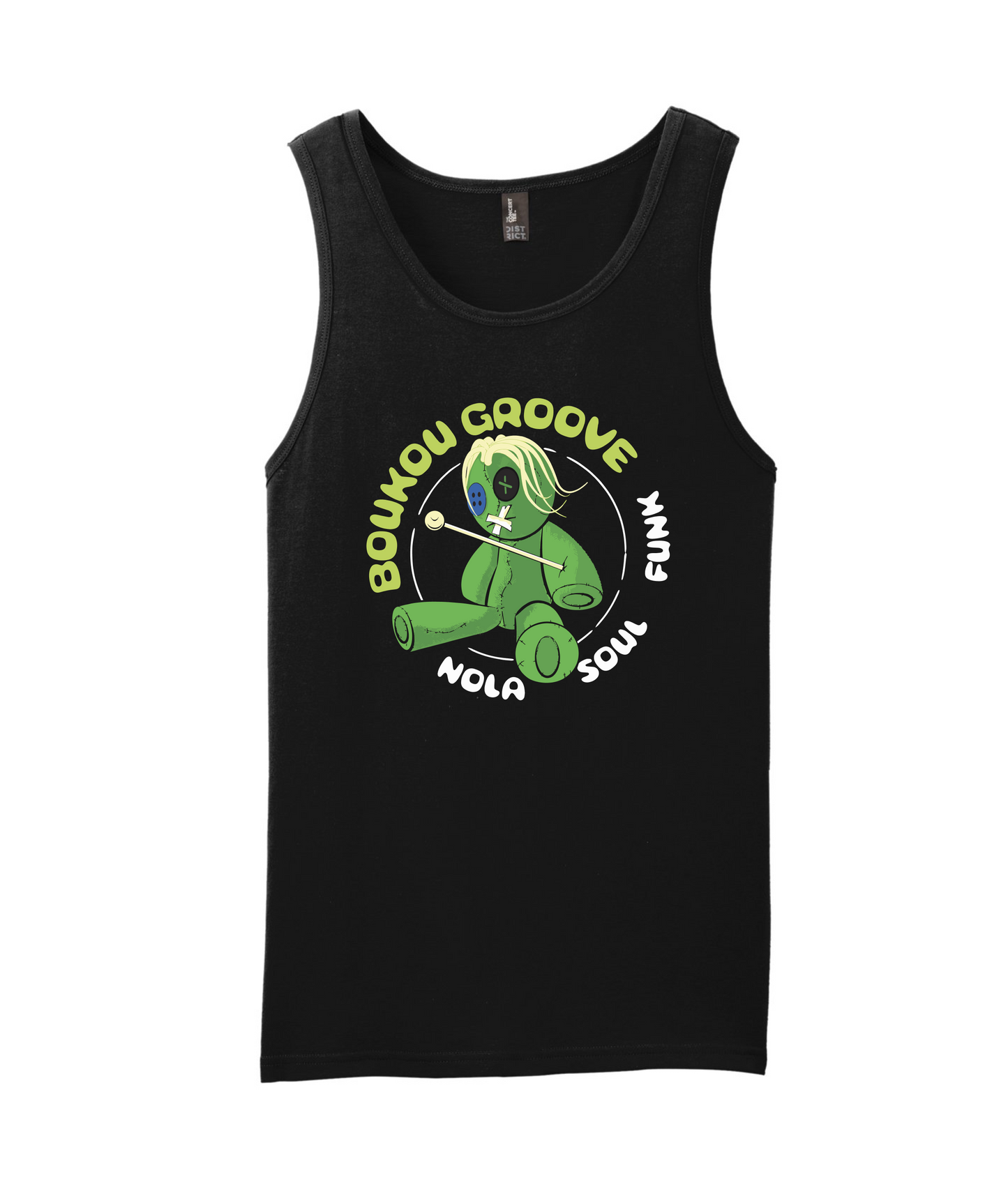 Boukou Groove - NOLA Soul Funk - Black Tank Top