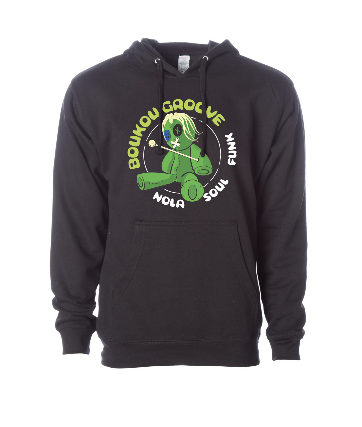 Boukou Groove - NOLA Soul Funk - Black Hoodie
