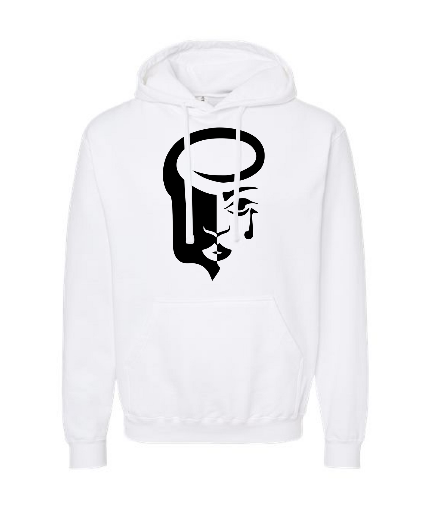 Black Gypsy Music - Logo - White Hoodie
