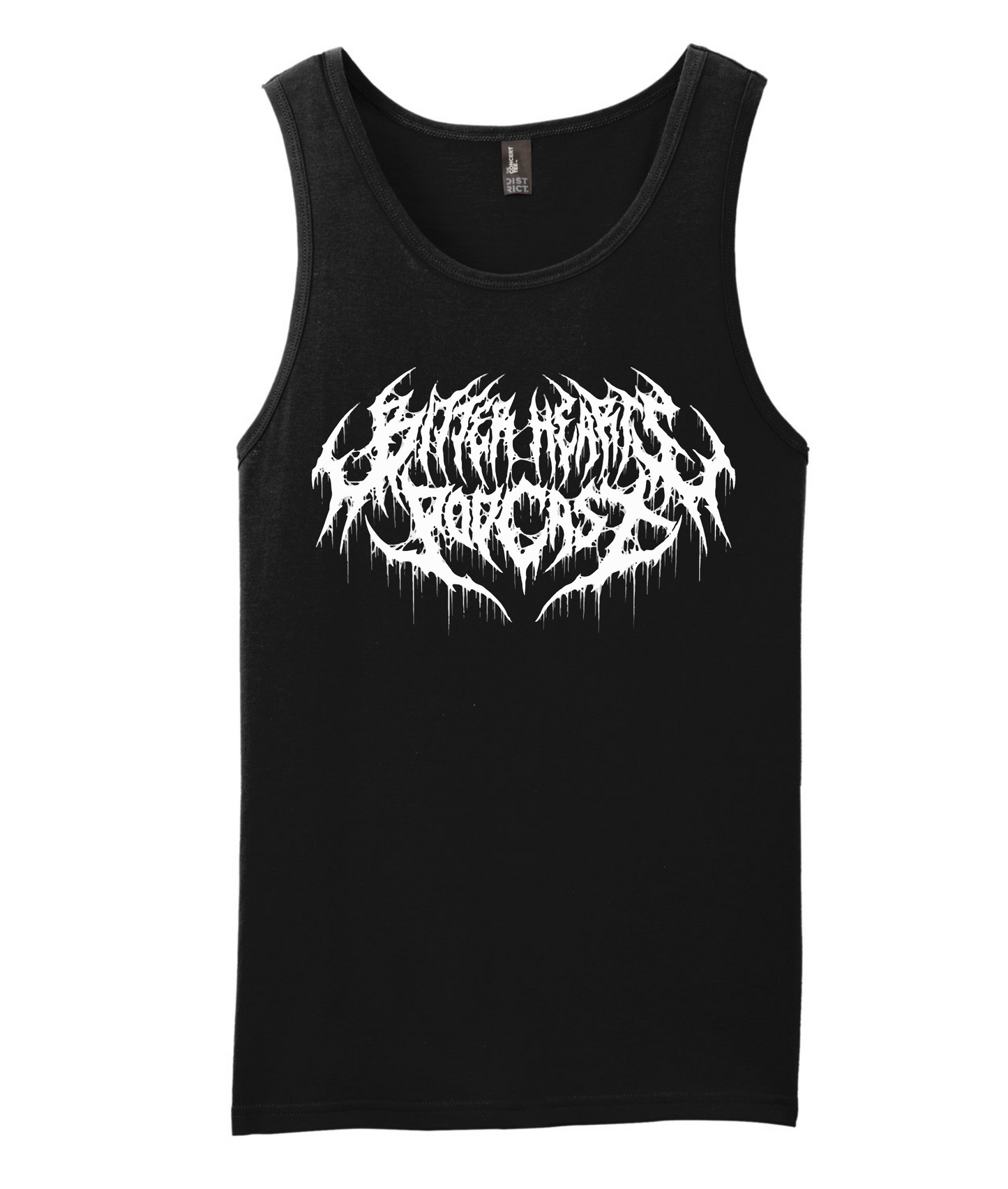 Bitter Hearts Podcast - Metal Logo - Tank Top