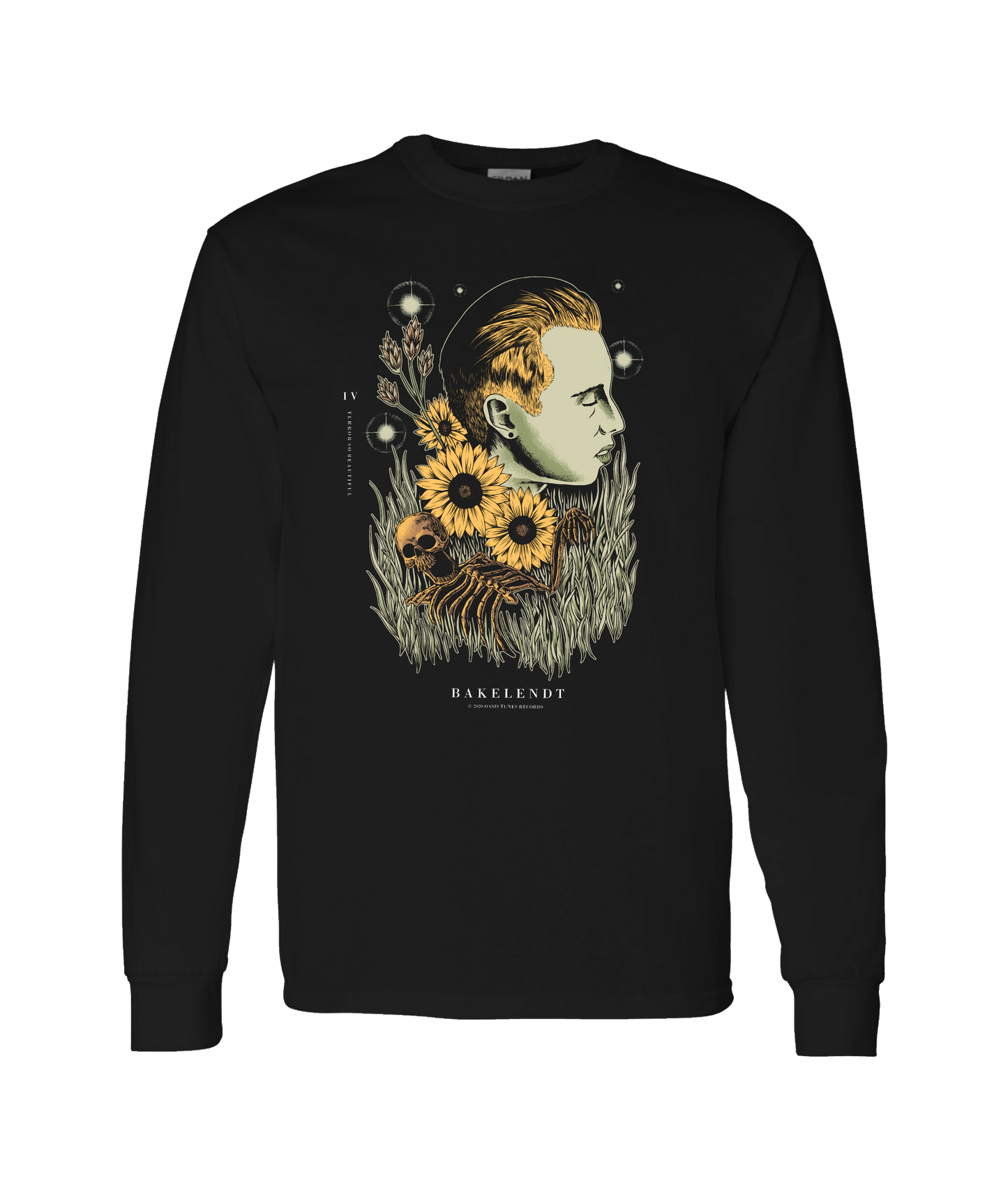 Bakelendt - Beautiful Terror Cadaver - Black Long Sleeve T