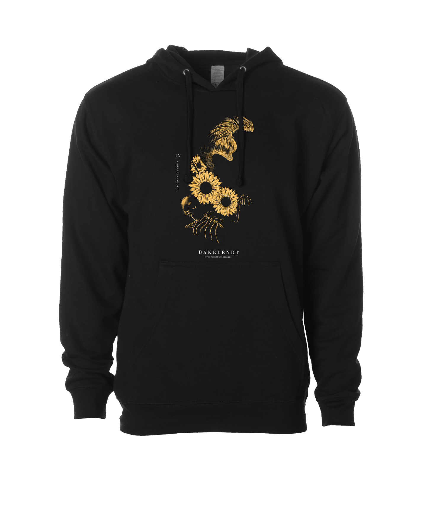 Bakelendt - Beautiful Terror Ghost - Black Hoodie