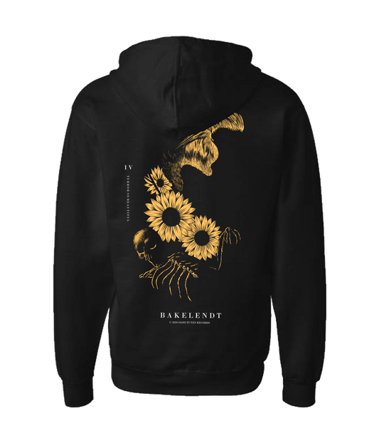 Bakelendt - Beautiful Terror Ghost - Black Zip Up Hoodie