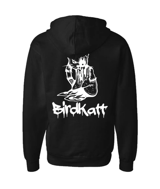 BirdKatt - B&W BKATT - Black Zip Up Hoodie