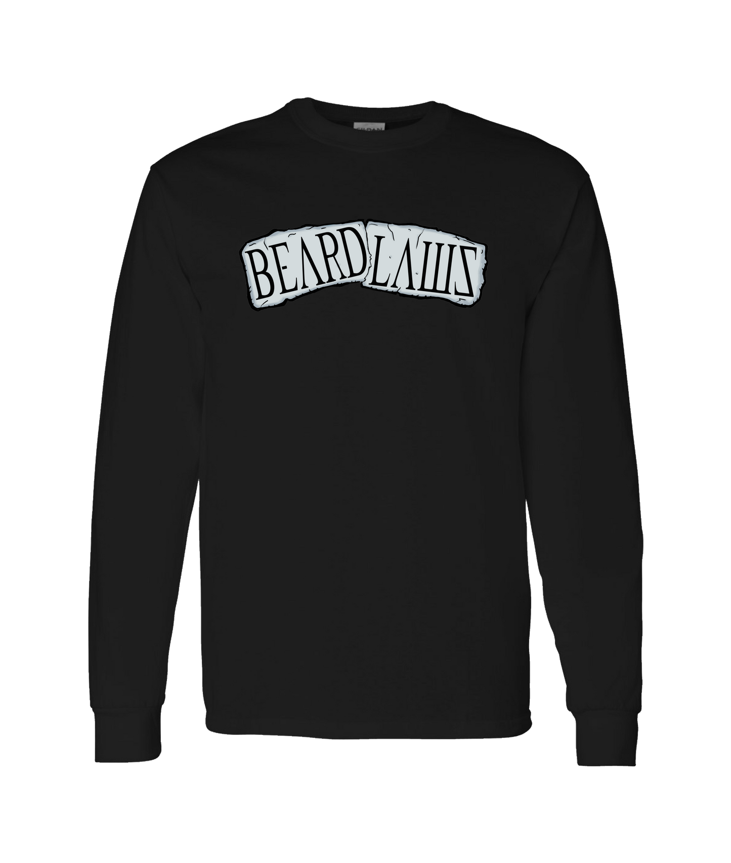 Beard Laws - Logo - Black Long Sleeve T