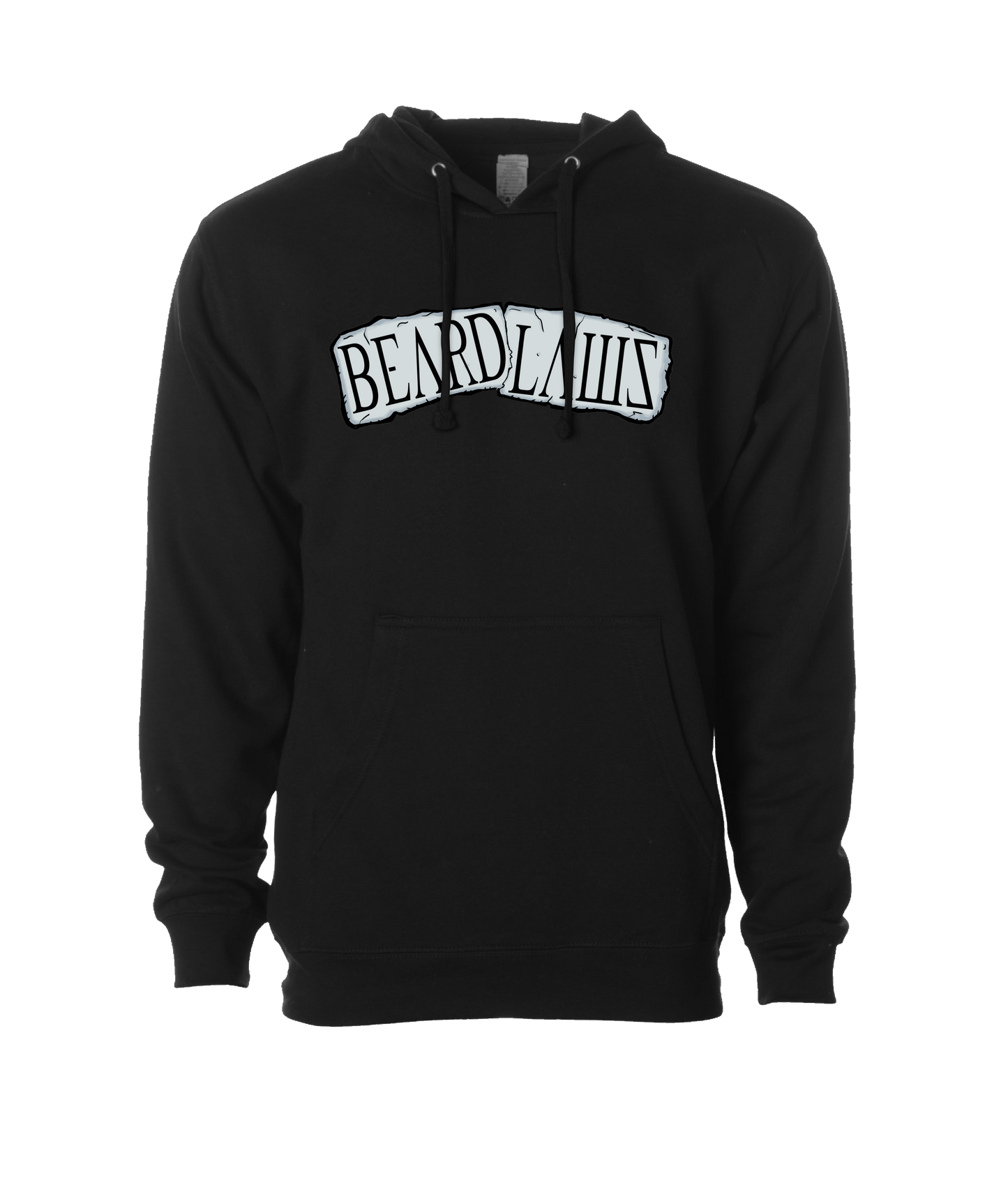 Beard Laws - Logo - Black Hoodie