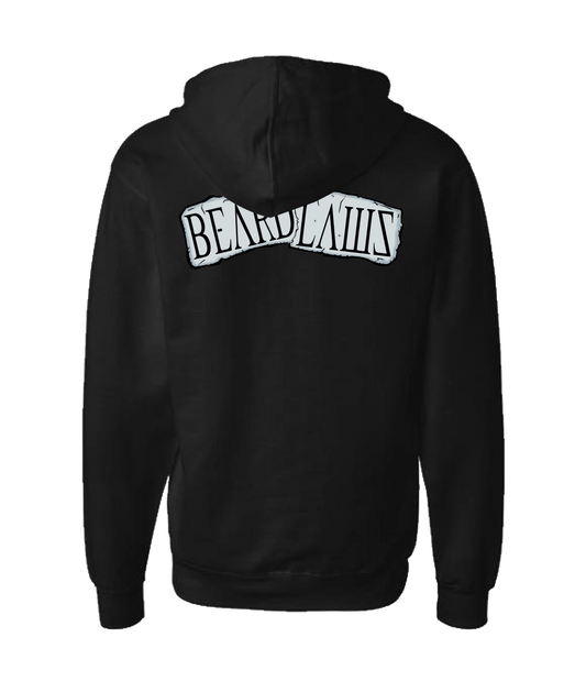 Beard Laws - Logo - Black Zip Up Hoodie