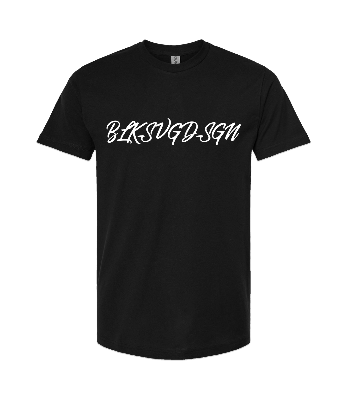 BLKSVGDSGN - DESIGN 1 - Black T-Shirt