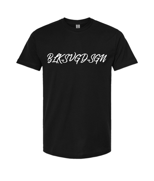 BLKSVGDSGN - DESIGN 1 - Black T-Shirt
