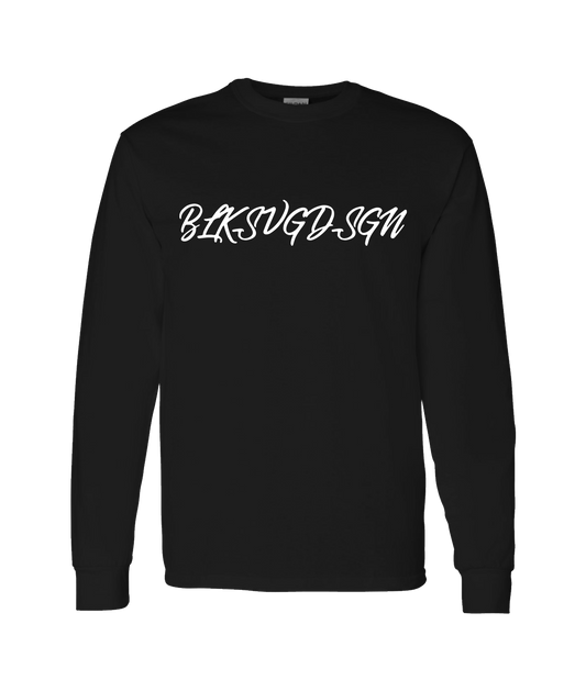 BLKSVGDSGN - DESIGN 1 - Black Long Sleeve T