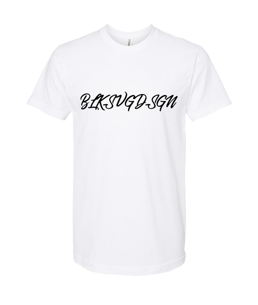 BLKSVGDSGN - DESIGN 1 - White T Shirt
