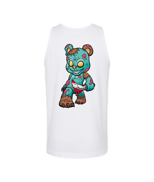 V-BLKTOP - DESIGN 2 - White Tank Top