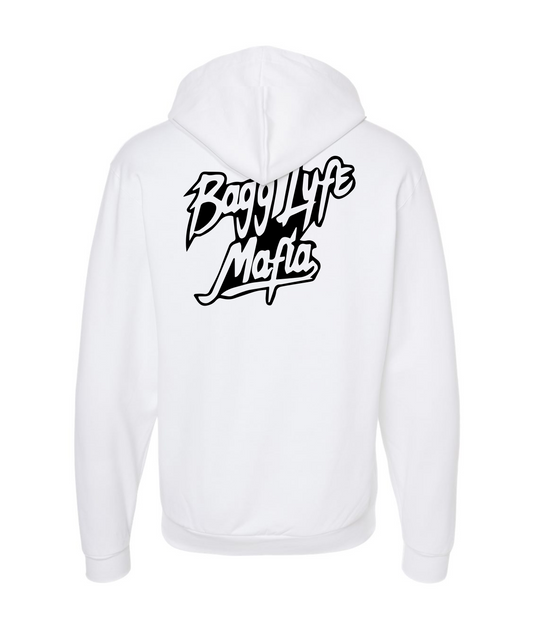 Bagglyfe Mafia Clothing - Logo White ZHood