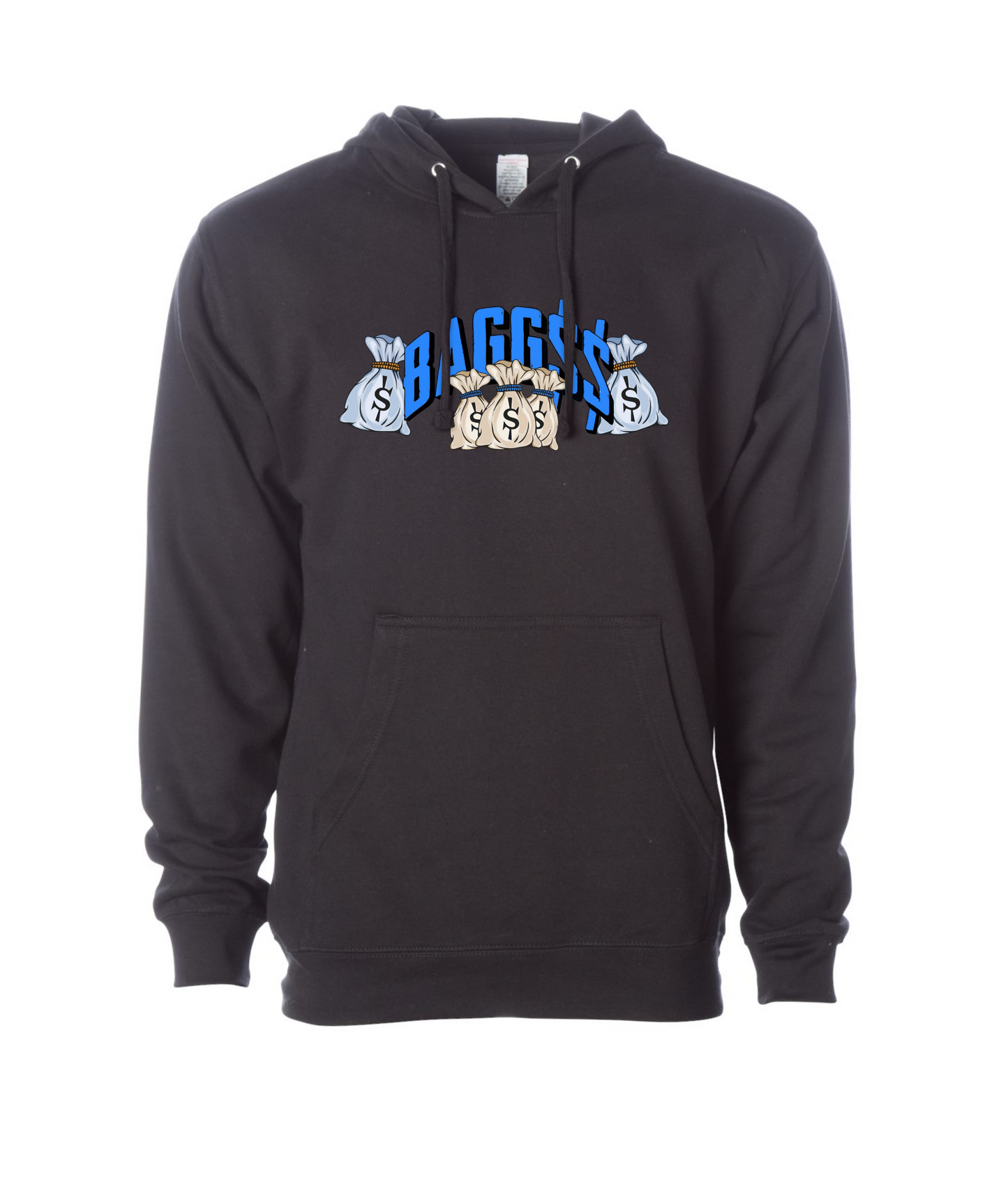 Bagglyfe Mafia Clothing - BAGG$$ - Black Hoodie