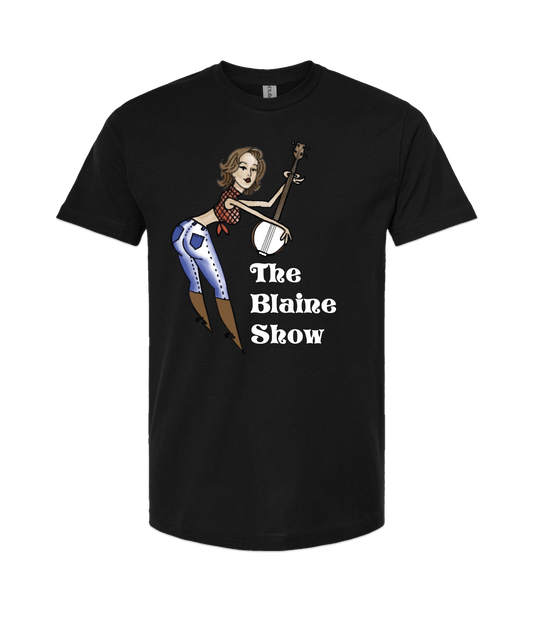 Blaine Show Store - BANJO - Black T Shirt