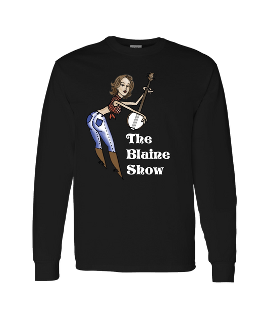Blaine Show Store - BANJO - Black Long Sleeve T