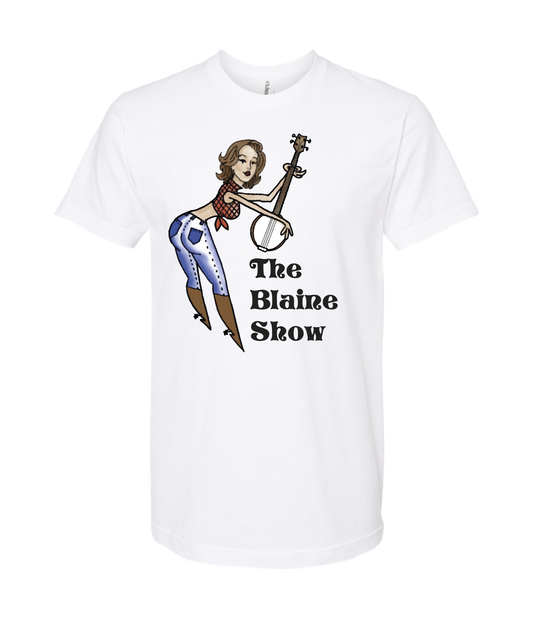 Blaine Show Store - BANJO - White T Shirt
