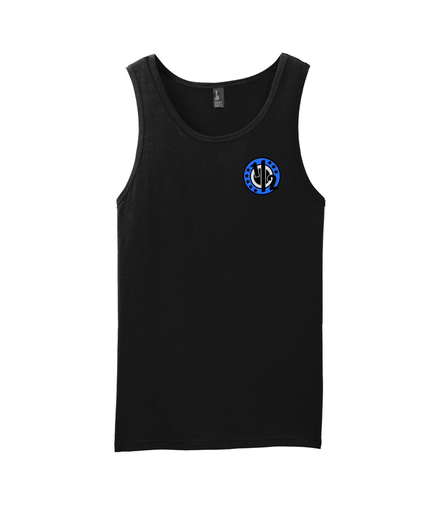 Black Label 1/2 - Half - Black Tank Top