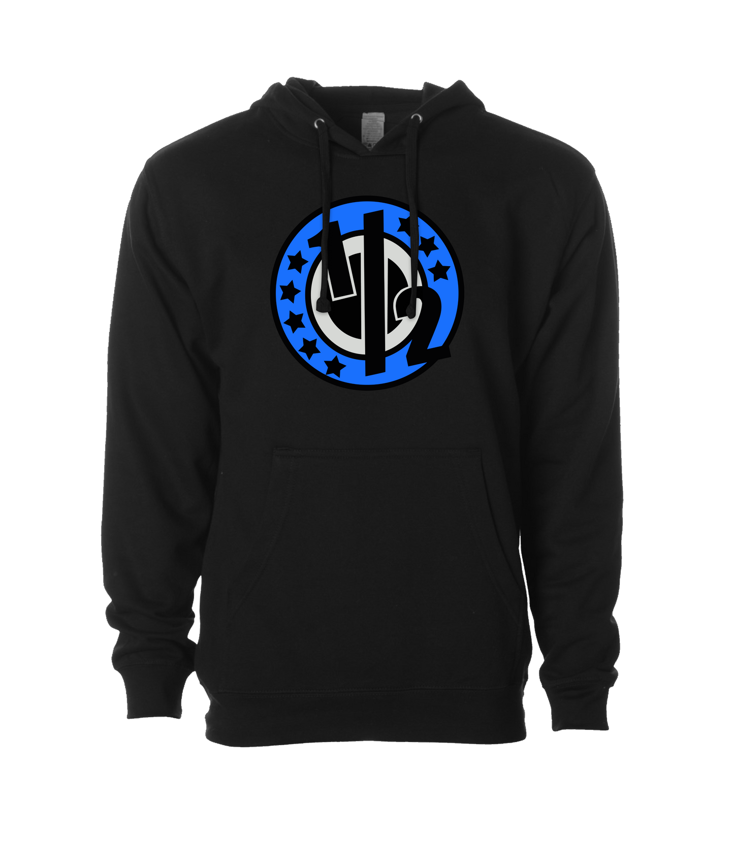 Black Label 1/2 - Half - Black Hoodie