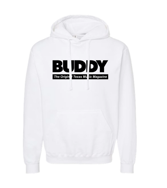 Buddy Magazine - Buddy Logo - White Hoodie
