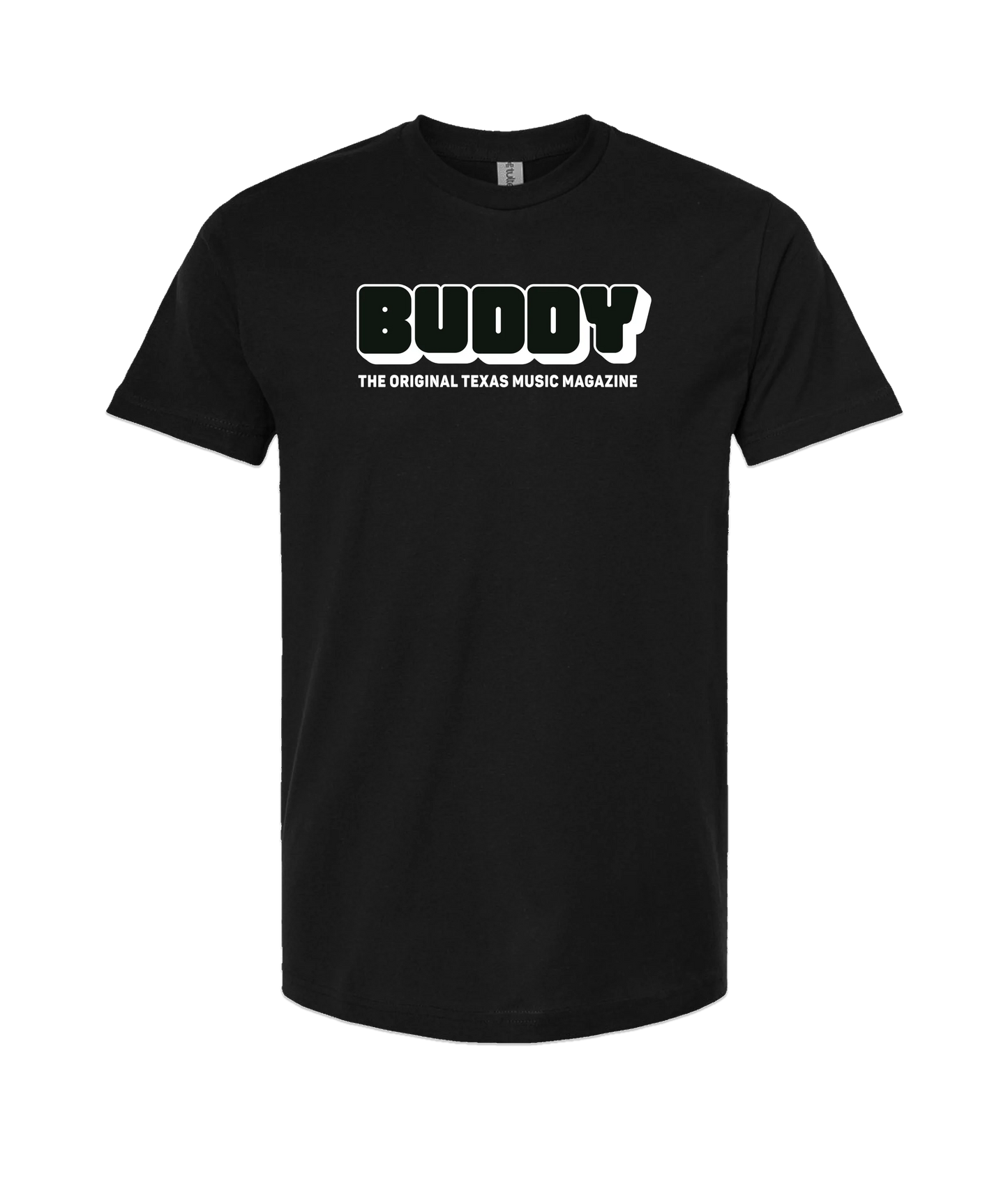 Buddy Magazine - 73 Logo - Black T-Shirt