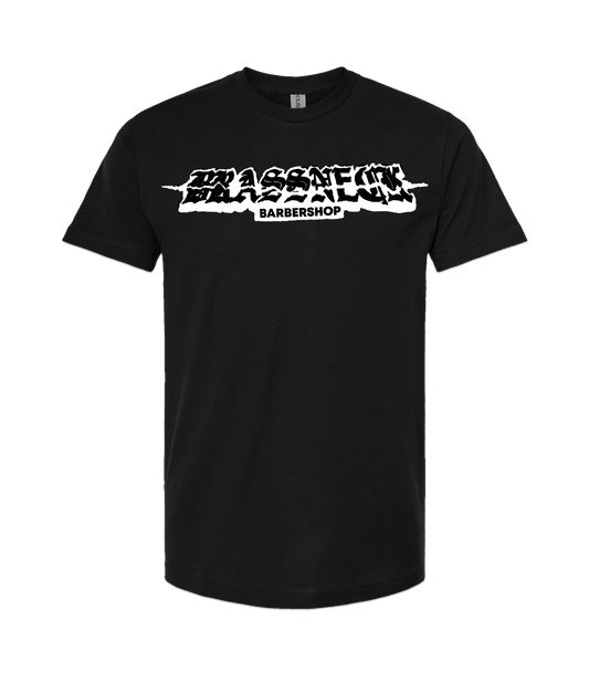 Brassneck Barbershop
 - Logo 1 - Black T Shirt