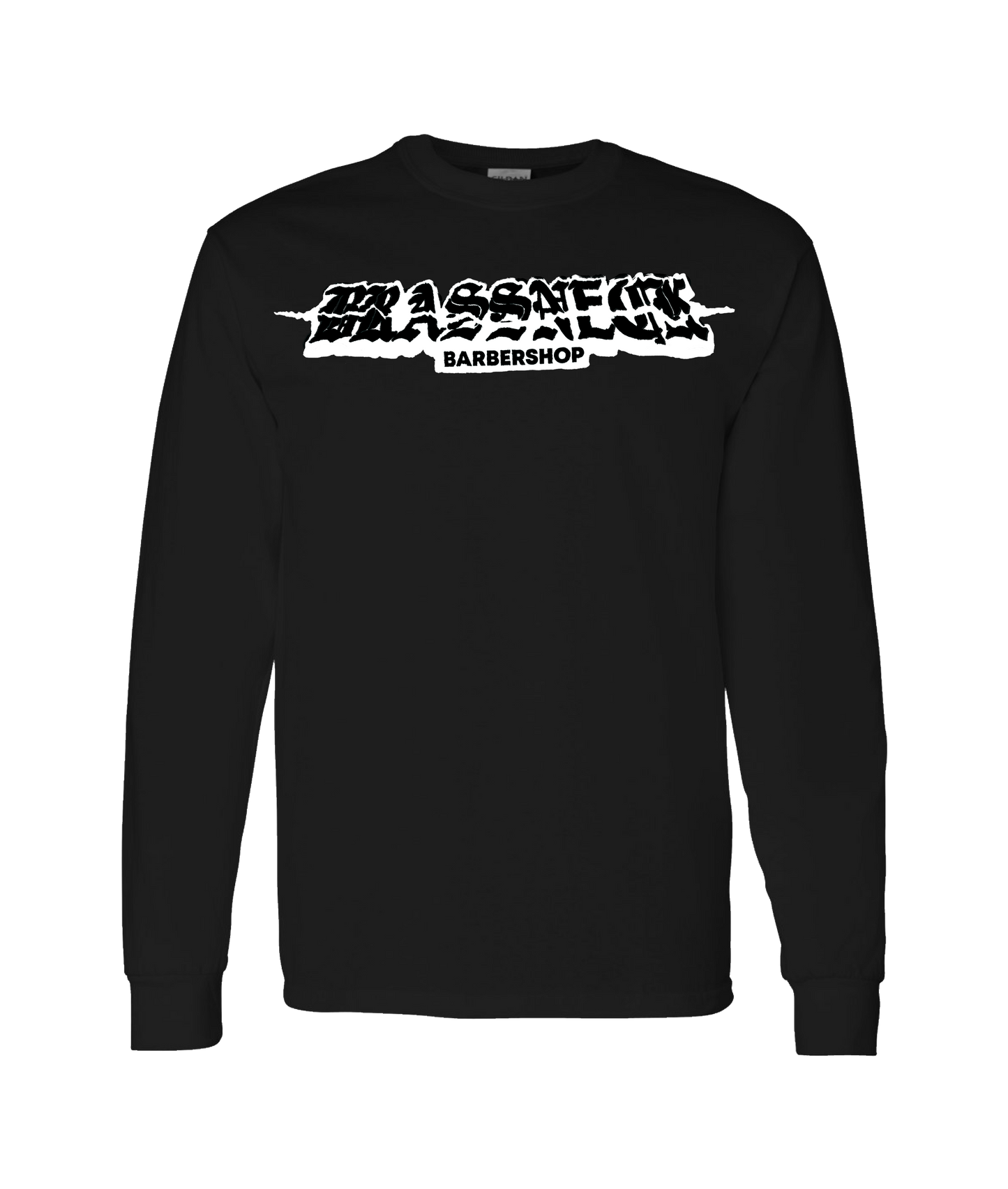 Brassneck Barbershop
- Logo 1 - Black Long Sleeve T