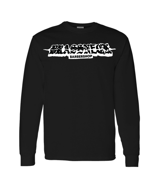 Brassneck Barbershop
 - Logo 1 - Black Long Sleeve T