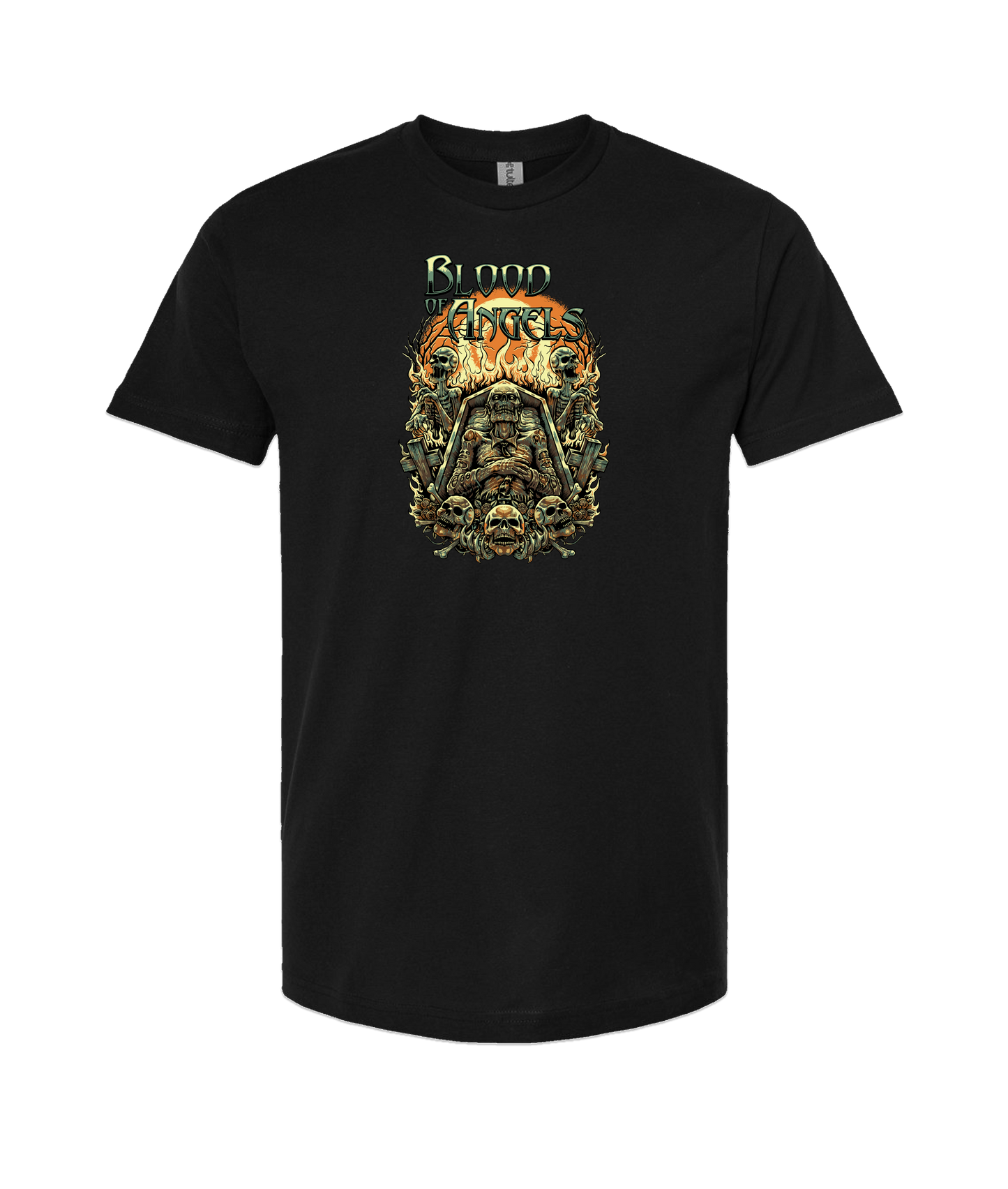 Blood of Angels Battle Gear - RIP - Black T-Shirt