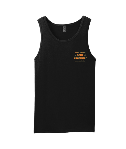 Bounskee - How About A Bout - Black Tank Top