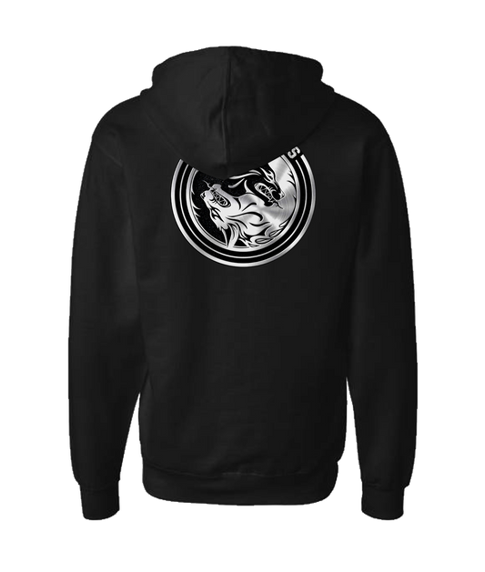 Band of Wolves - The Wolf - Black Zip Up Hoodie