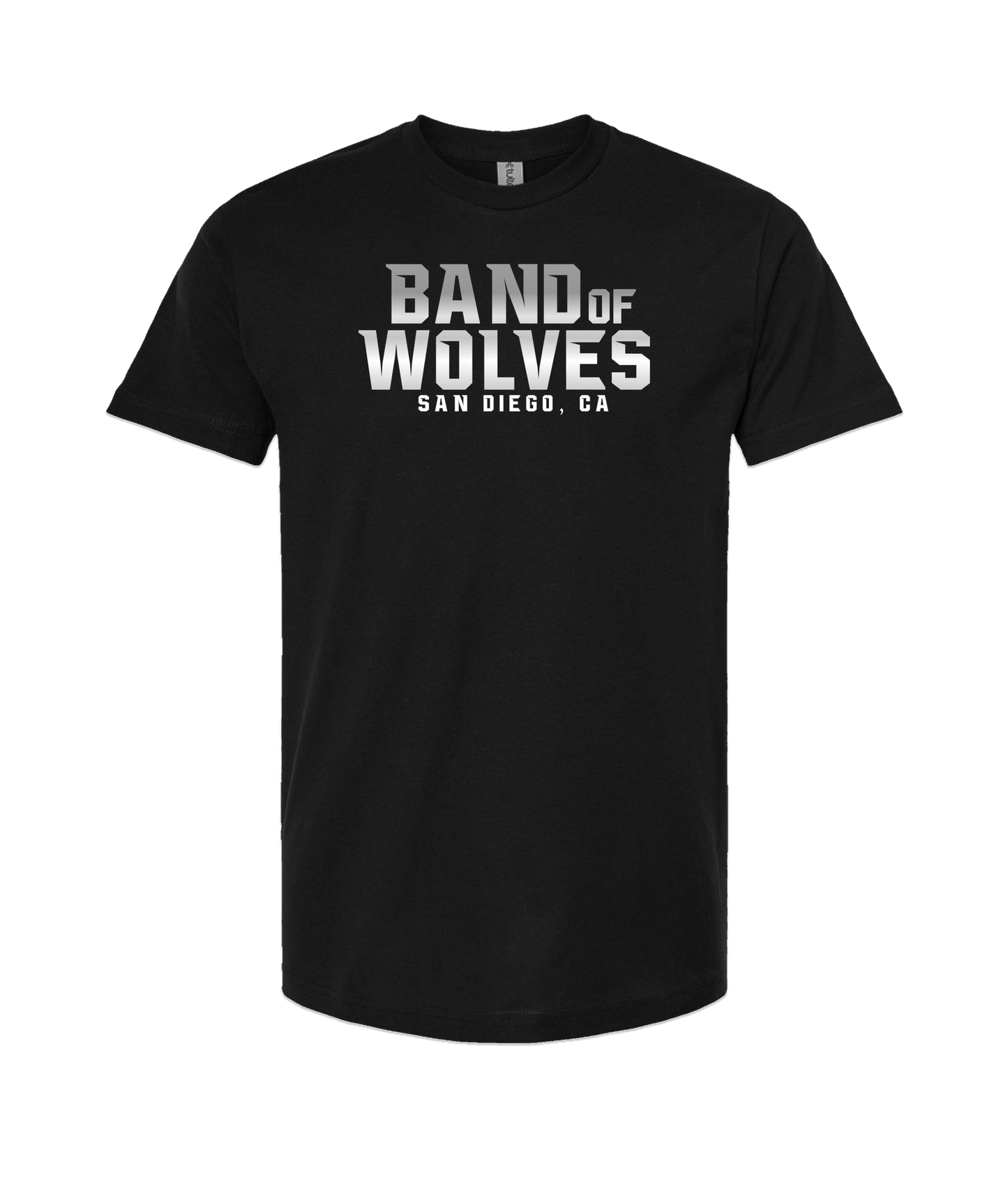 Band of Wolves - Howlin' At The Moon - Black T Shirt