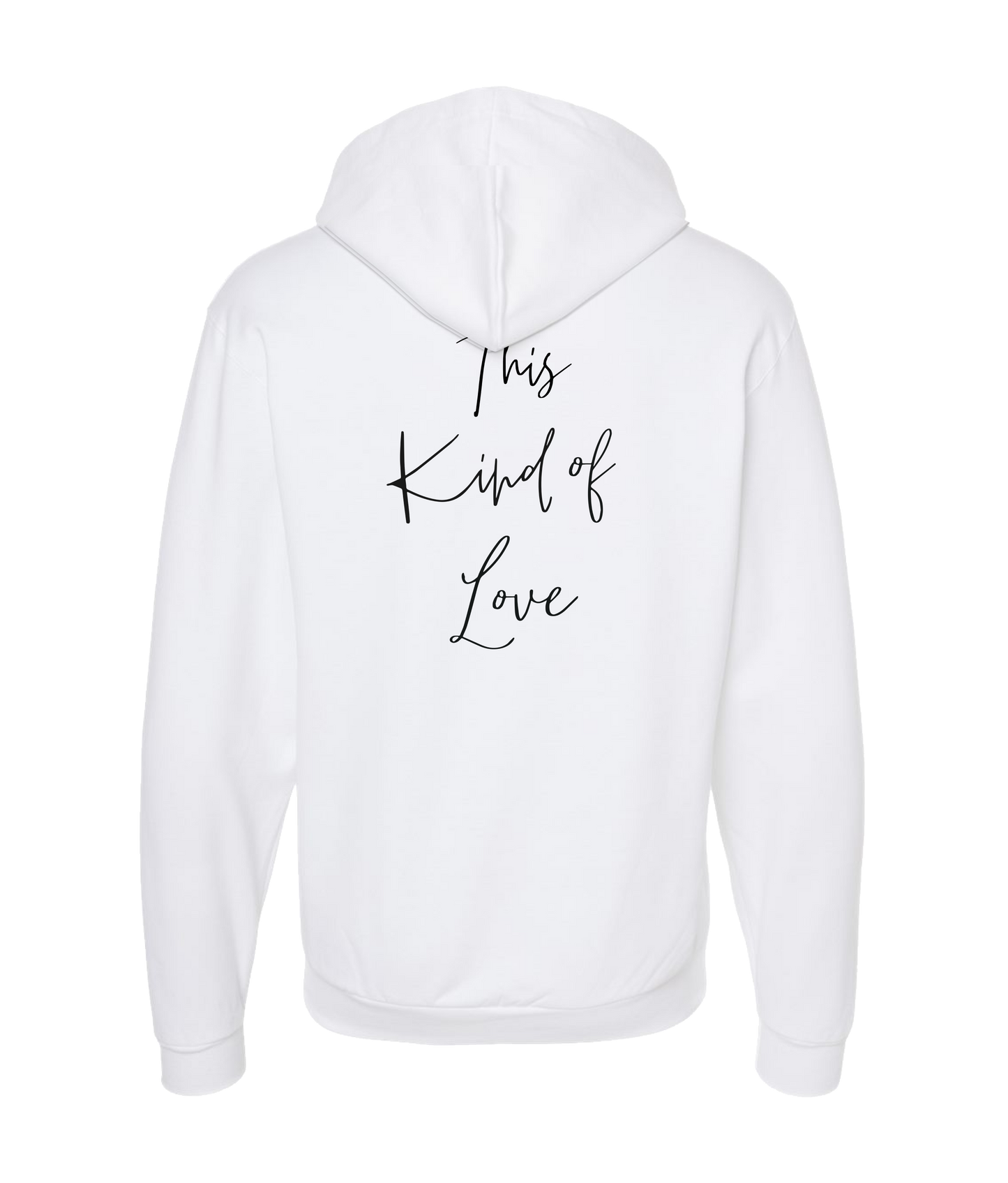 Brandon Paul - This Kind of Love - White Zip Up Hoodie