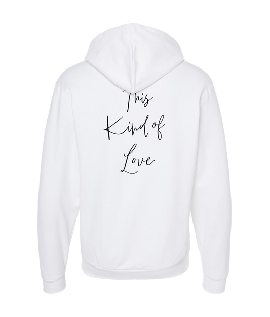Brandon Paul - This Kind of Love - White Zip Up Hoodie