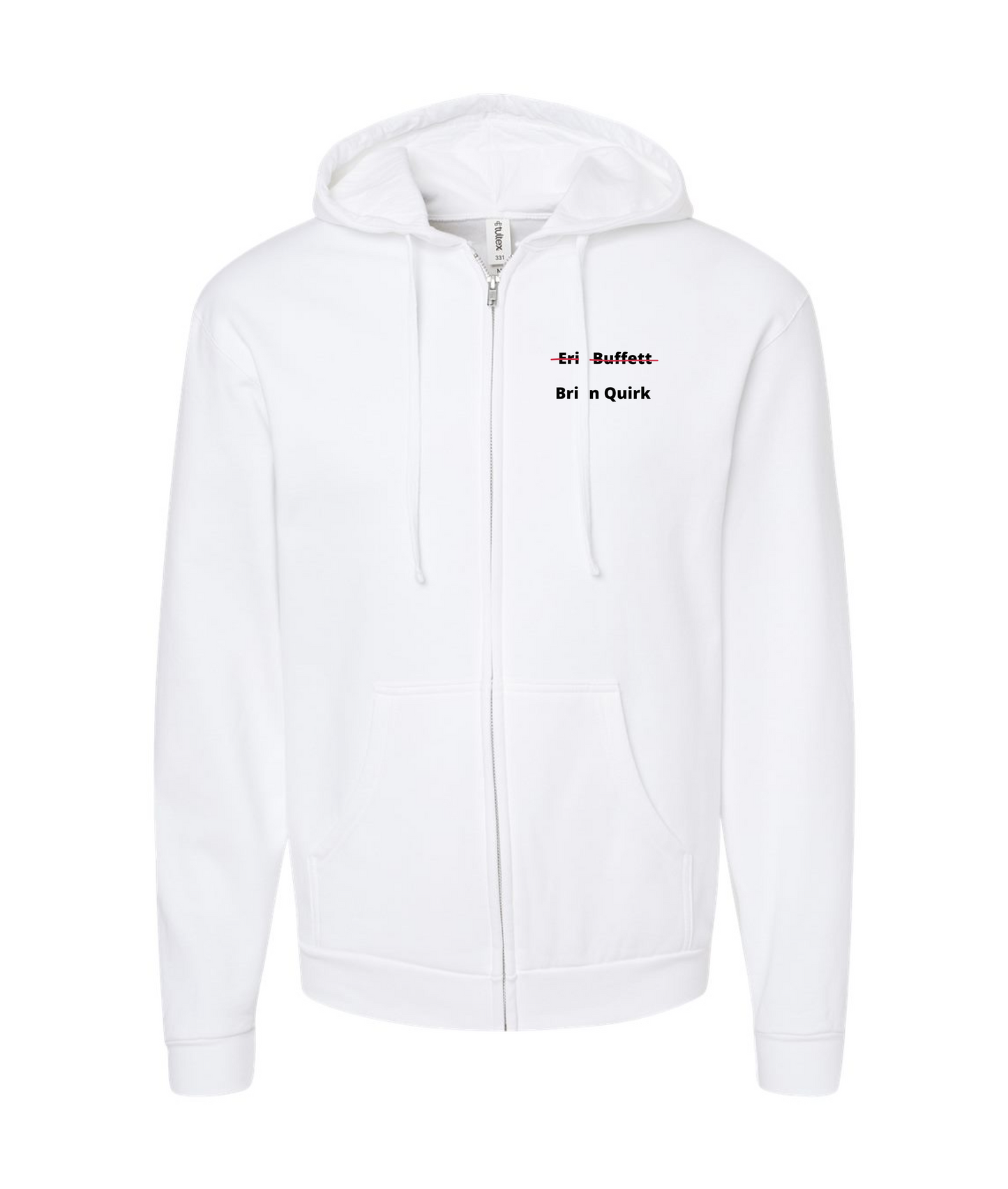Brian Quirk Logo Zip Hoodie