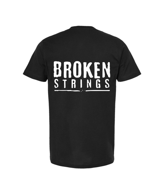 V-BRSTOP - BROKEN STRINGS - Black T-Shirt