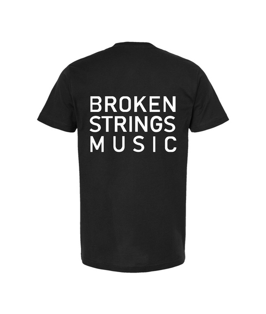 BROKEN STRINGS - BROKEN STRINGS MUSIC - Black T Shirt