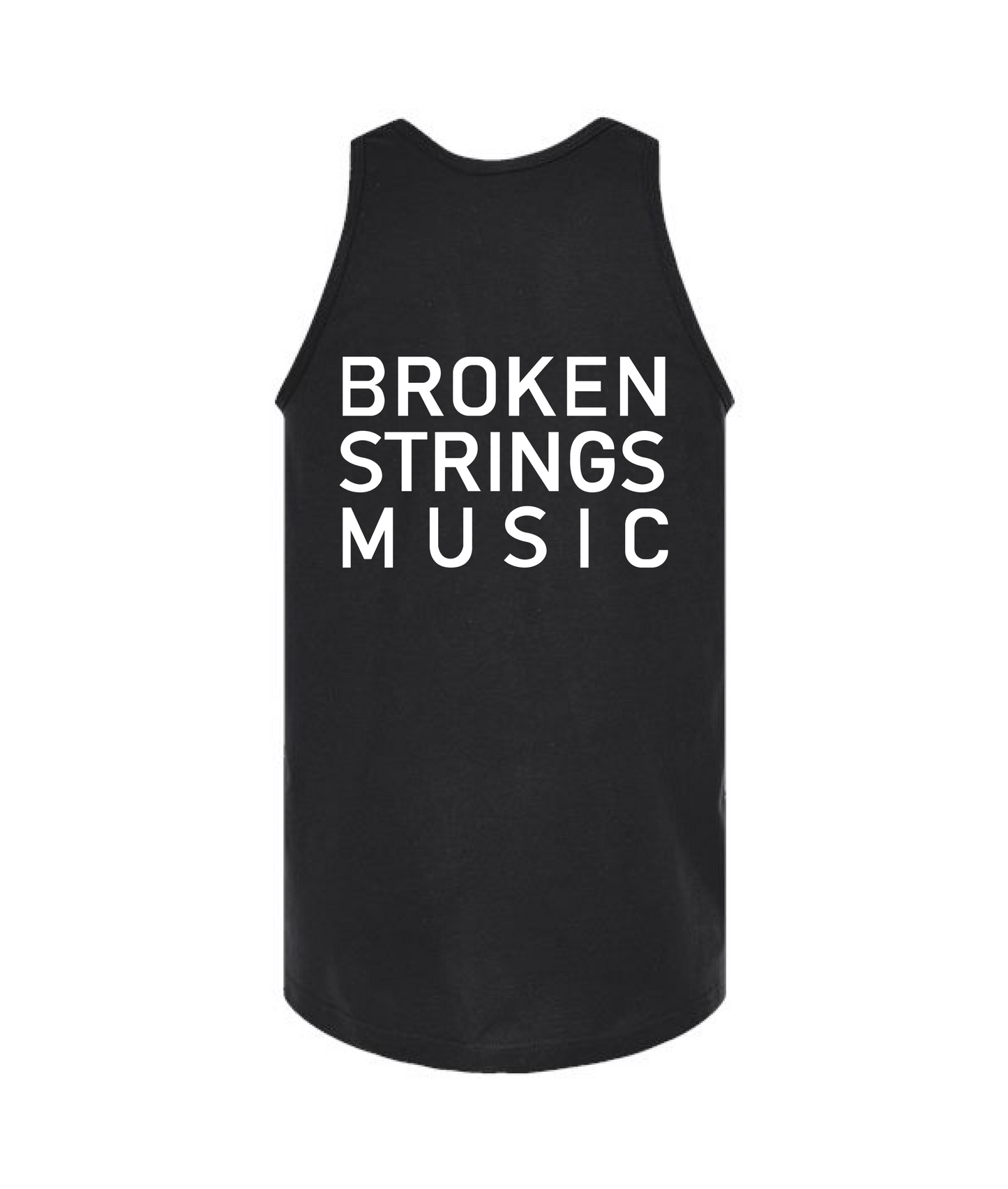 V-BRSTOP - BROKEN STRINGS MUSIC - Black Tank Top