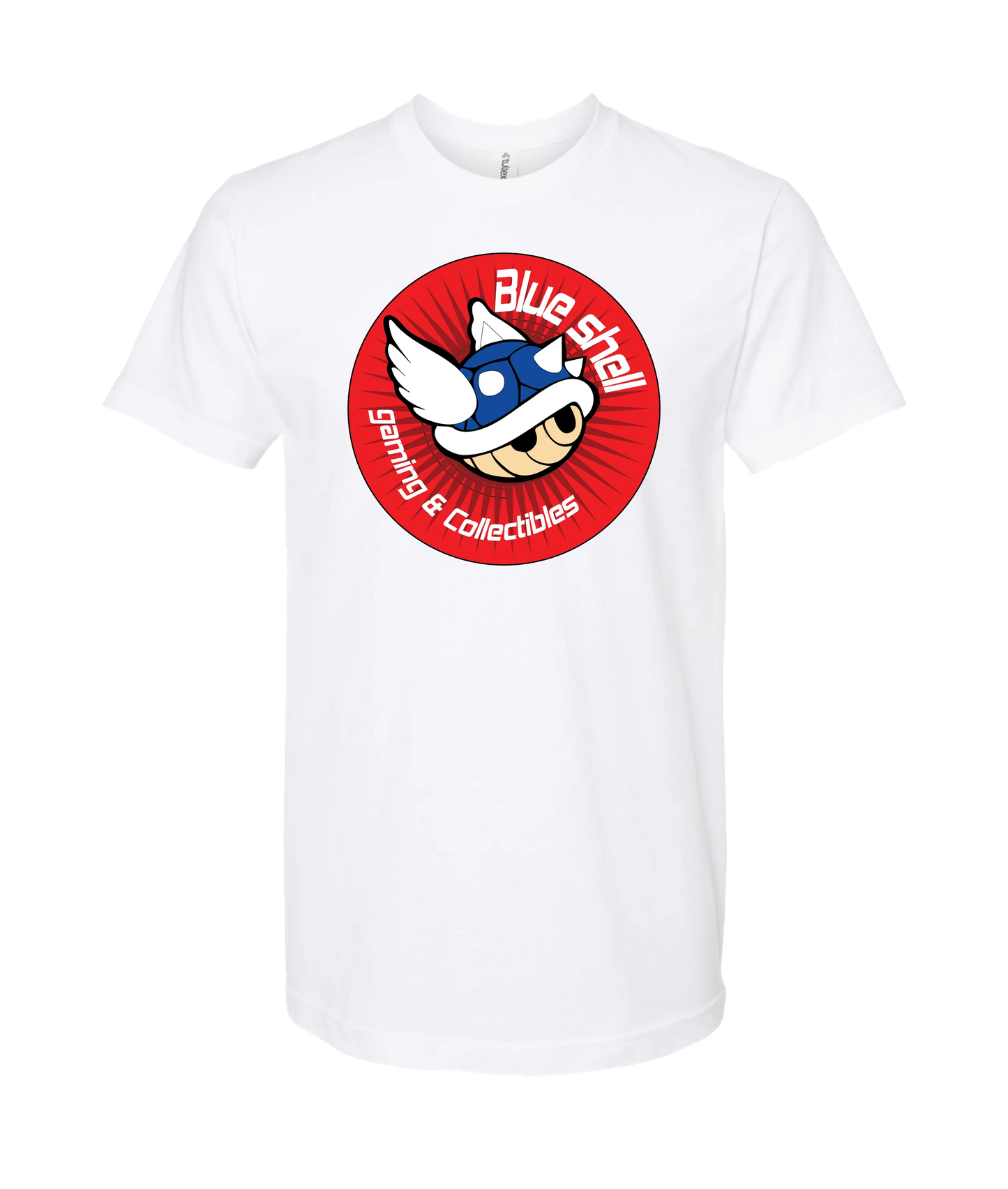 Blue Shell Gaming
- Logo - White T-Shirt