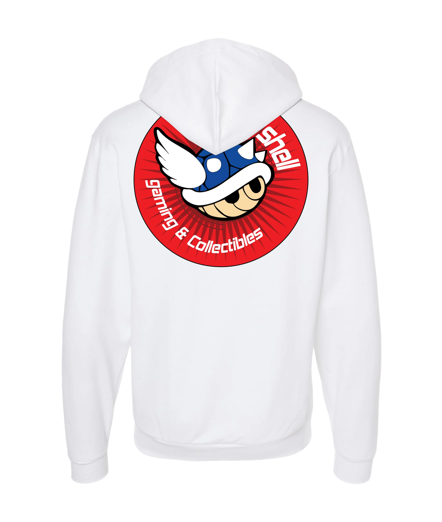 Blue Shell Gaming
- Logo - White Zip Up Hoodie