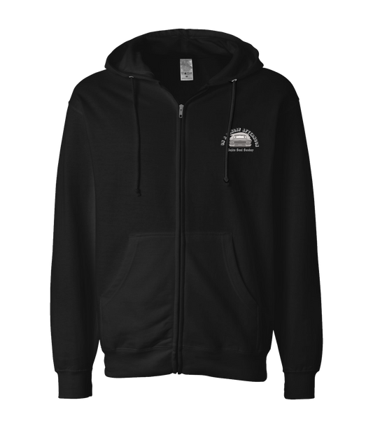 Bajito Soul Productions - SUNDAY AFTERNOON - Black Zip Up Hoodie