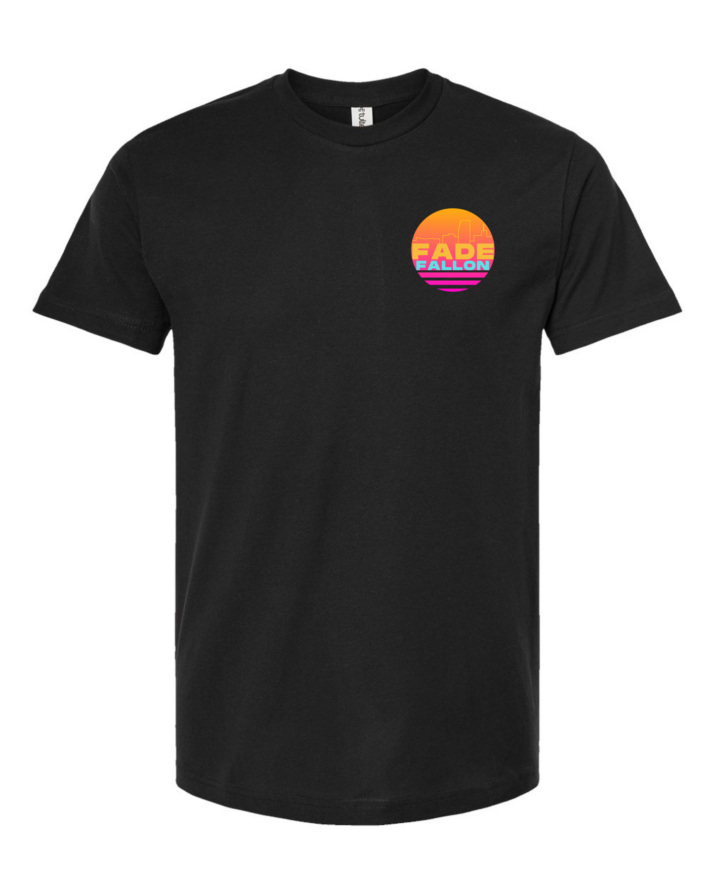 Bad Signal - Fade Fallon Small Logo (Black) DTG