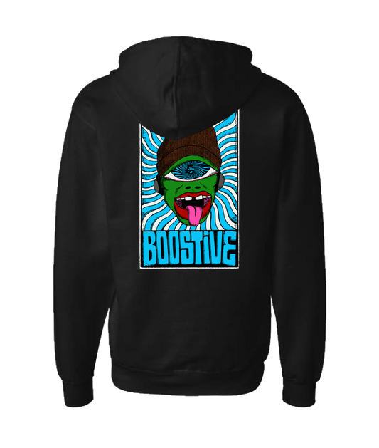 Boostive - Trip - Black Zip Up Hoodie