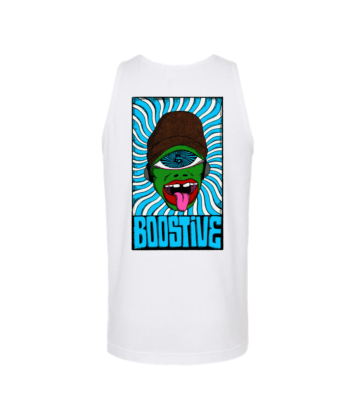Boostive - Trip - White Tank Top