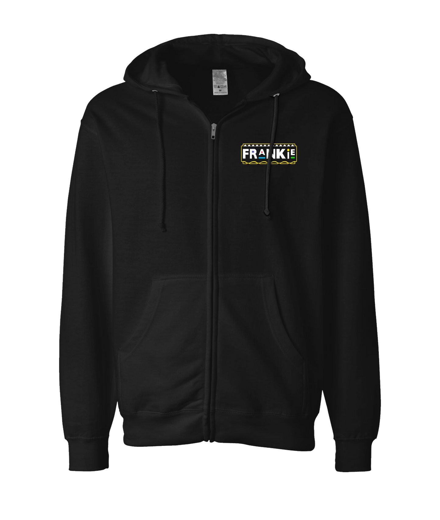 Baccwood Studios - Frankie - Black Zip Up Hoodie