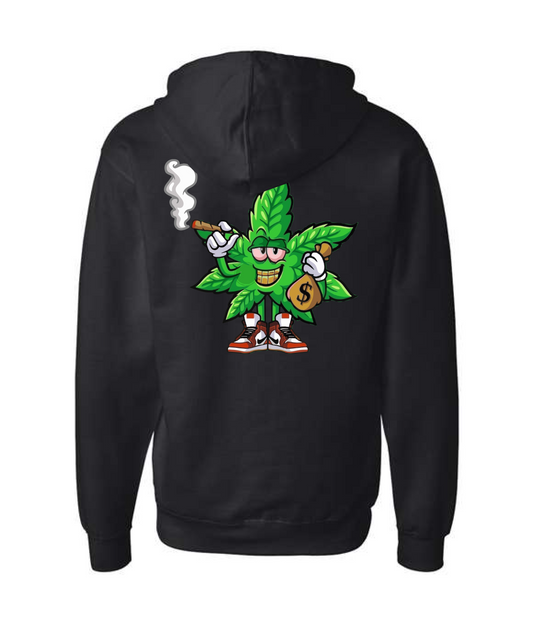 Big Zac Mississippi Monsta - Pimp Flower - Black ZHood