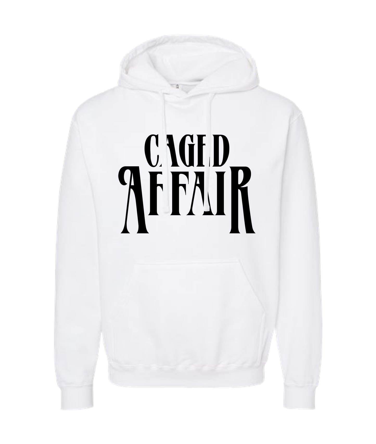 Caged Affair
- Logo - White Hoodie