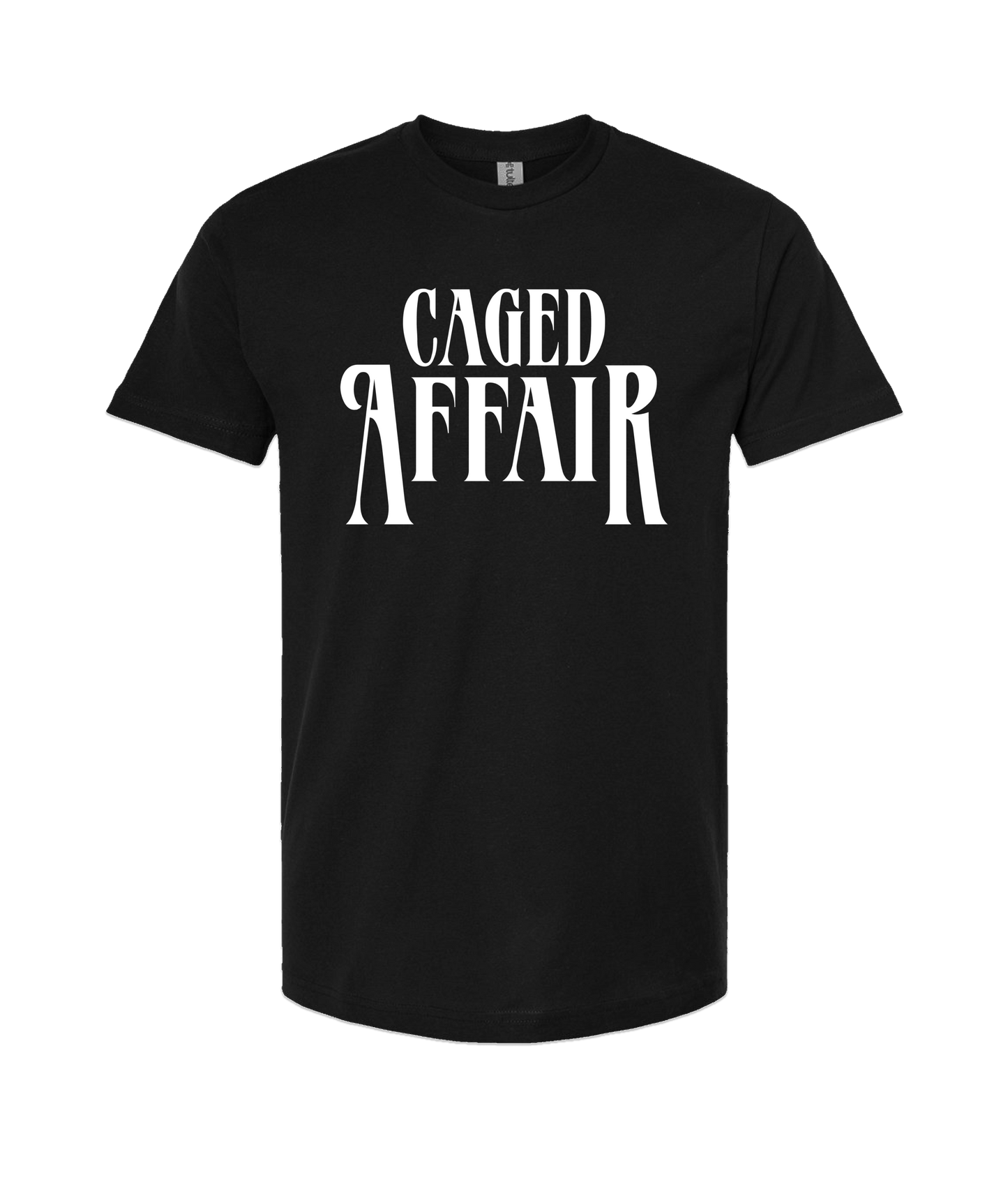 Caged Affair
 - Logo 1 - Black T Shirt