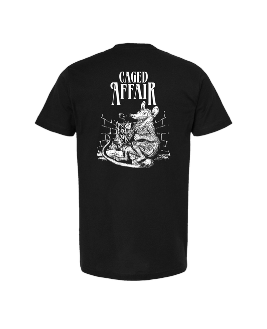 Caged Affair - Rat - Black T Shirt