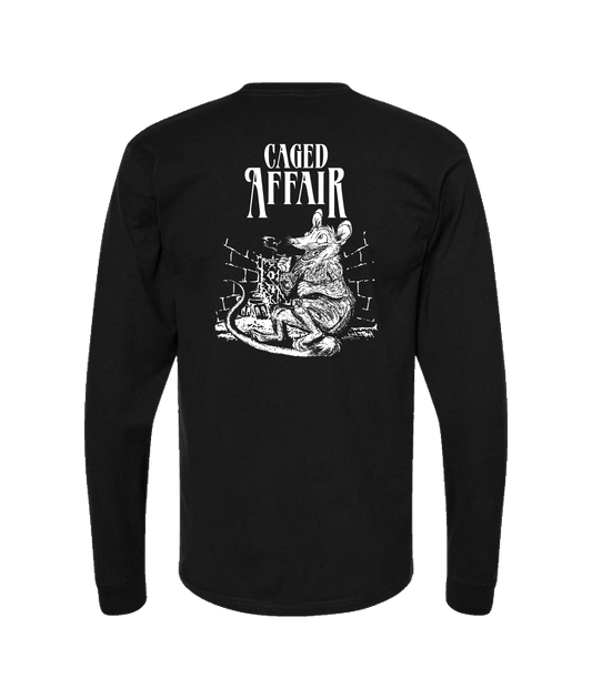 Caged Affair - Rat - Black Long Sleeve T